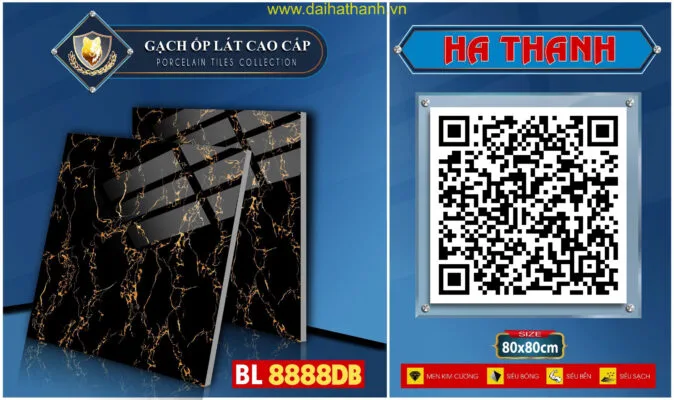 Gạch lát nền NM Rio BL8888DB