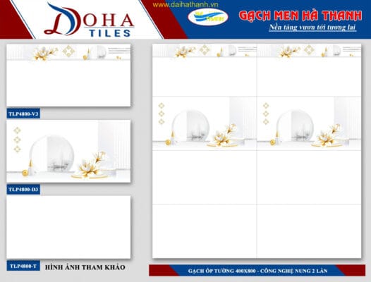 Gạch ốp tường TLP DH400V3