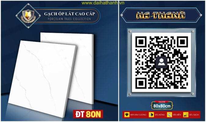 Gạch lát nền NHT ĐT80N
