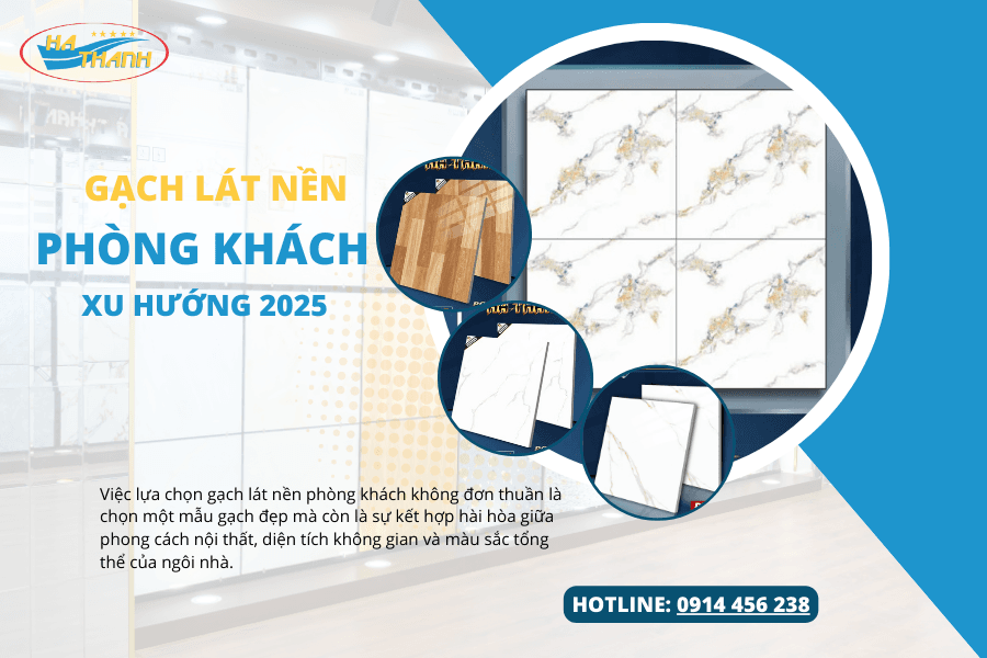 Gạch lát nền phòng khách