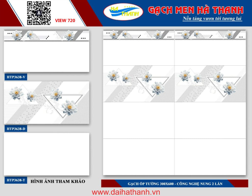 Gạch ốp tường HTP3638