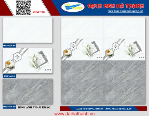 Gạch ốp tường HTP3669