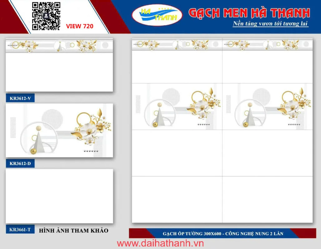 Gạch ốp tường TLP KR3612