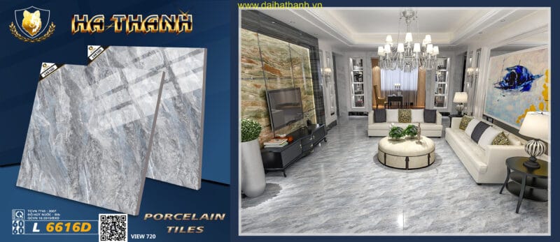 Gạch lát nền NM L6616D