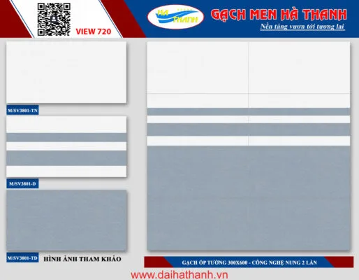 Gạch ốp tường NM Lotus Matte M.SV3801