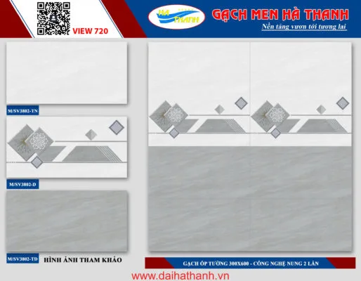 Gạch ốp tường NM Lotus Matte M.SV3802