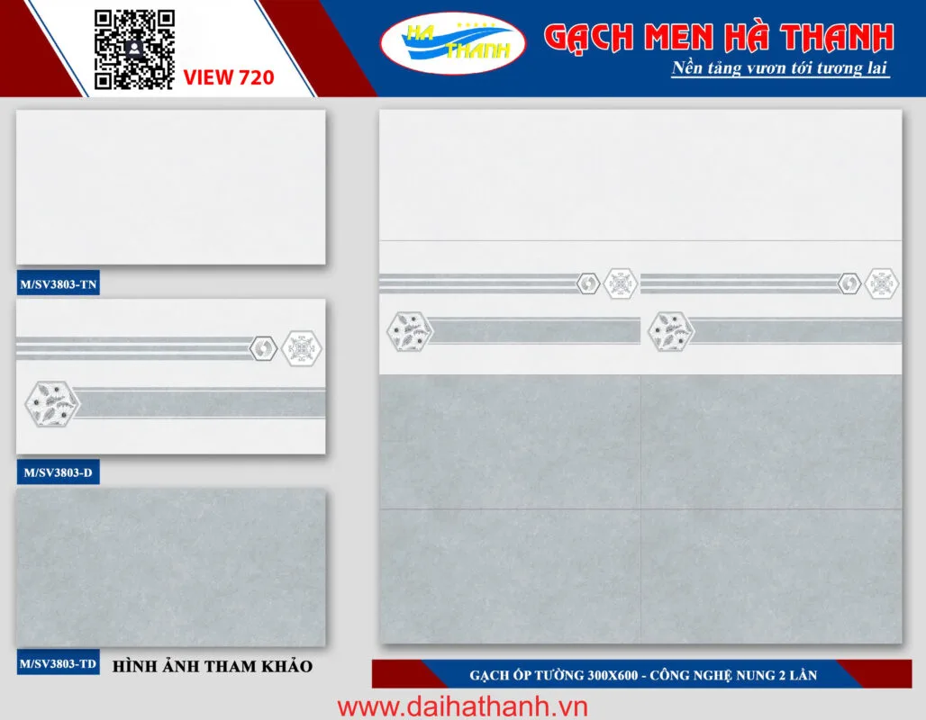 Gạch ốp tường NM Lotus Matte M.SV3803