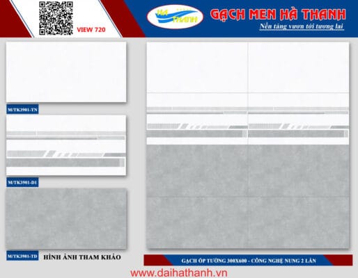 Gạch ốp tường matte TK M.TK3901D1