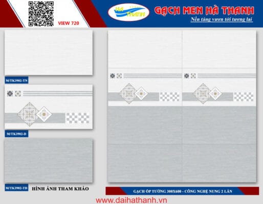 Gạch ốp tường matte TK M.TK3902
