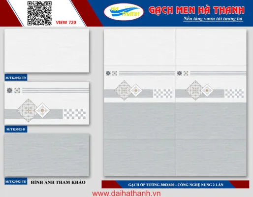 Gạch ốp tường matte TK M.TK3902
