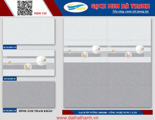 Gạch ốp tường matte TK M.TK3903