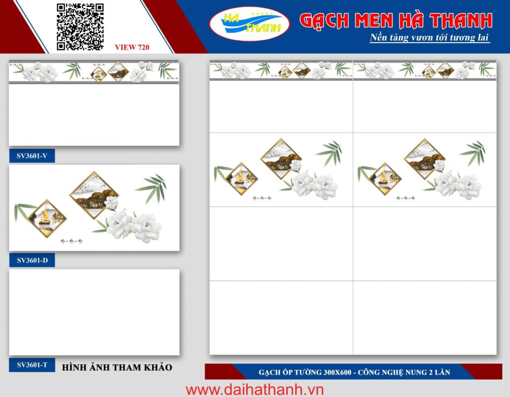 Gạch ốp tường NM Lotus SV3601