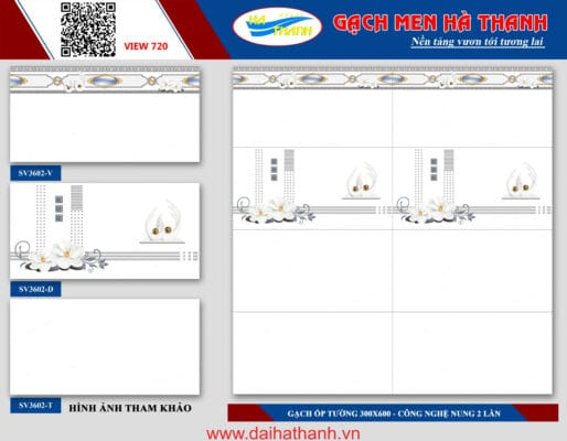 Gạch ốp tường NM Lotus SV3602