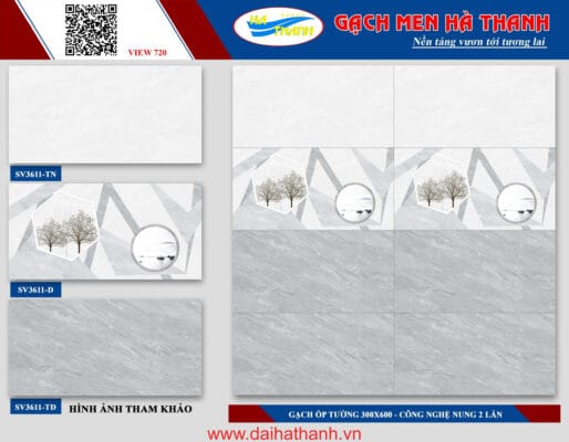 Gạch ốp tường NM Lotus SV3611