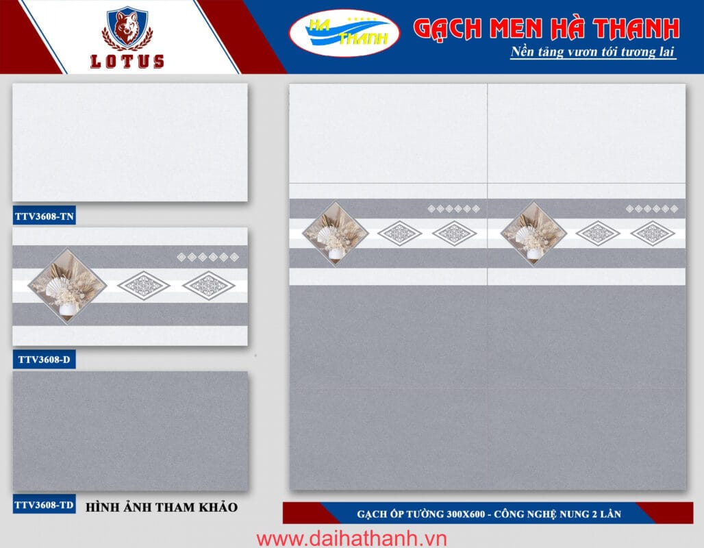 Gạch ốp tường TTV3608
