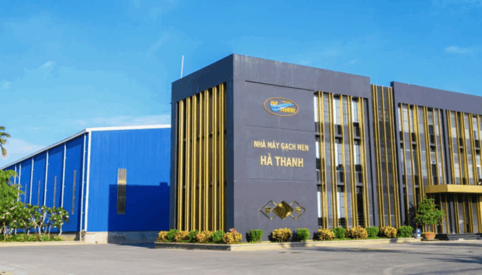 nhà máy gạch men Hà Thanh