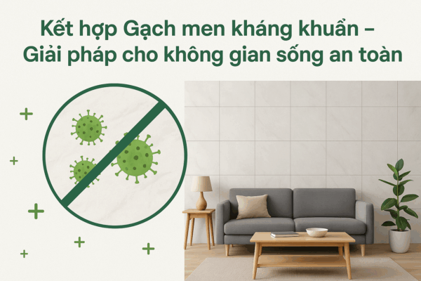 Gạch men kháng khuẩn