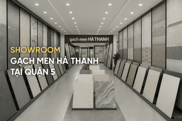 Showroom gạch men ở quận 5