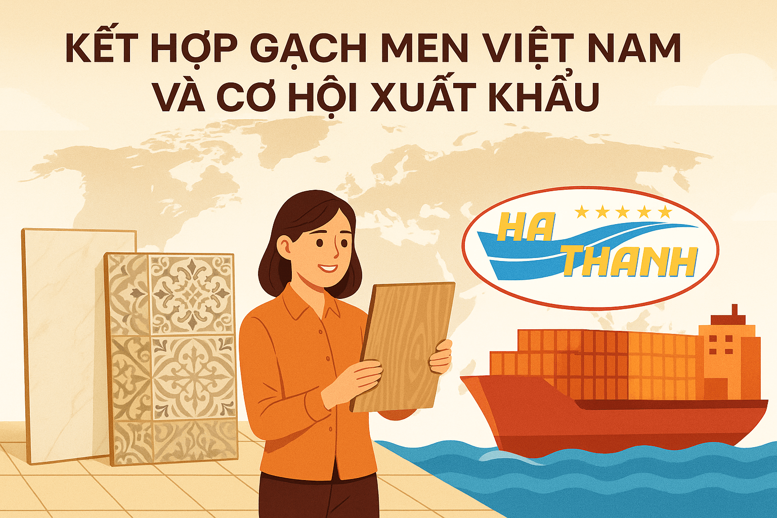 Gạch Men Việt Nam Và Cơ Hội Xuất Khẩu