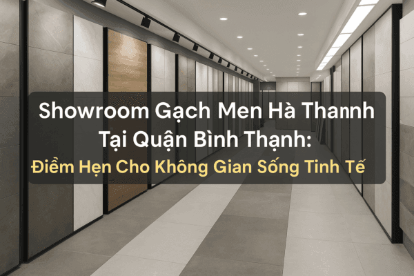 Showroom gạch men ở quận Bình Thạnh