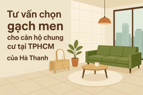gạch men cho căn hộ chung cư tại TPHCM