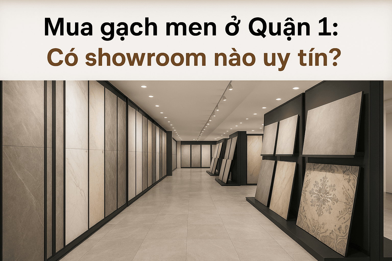 gạch men ở Quận 1