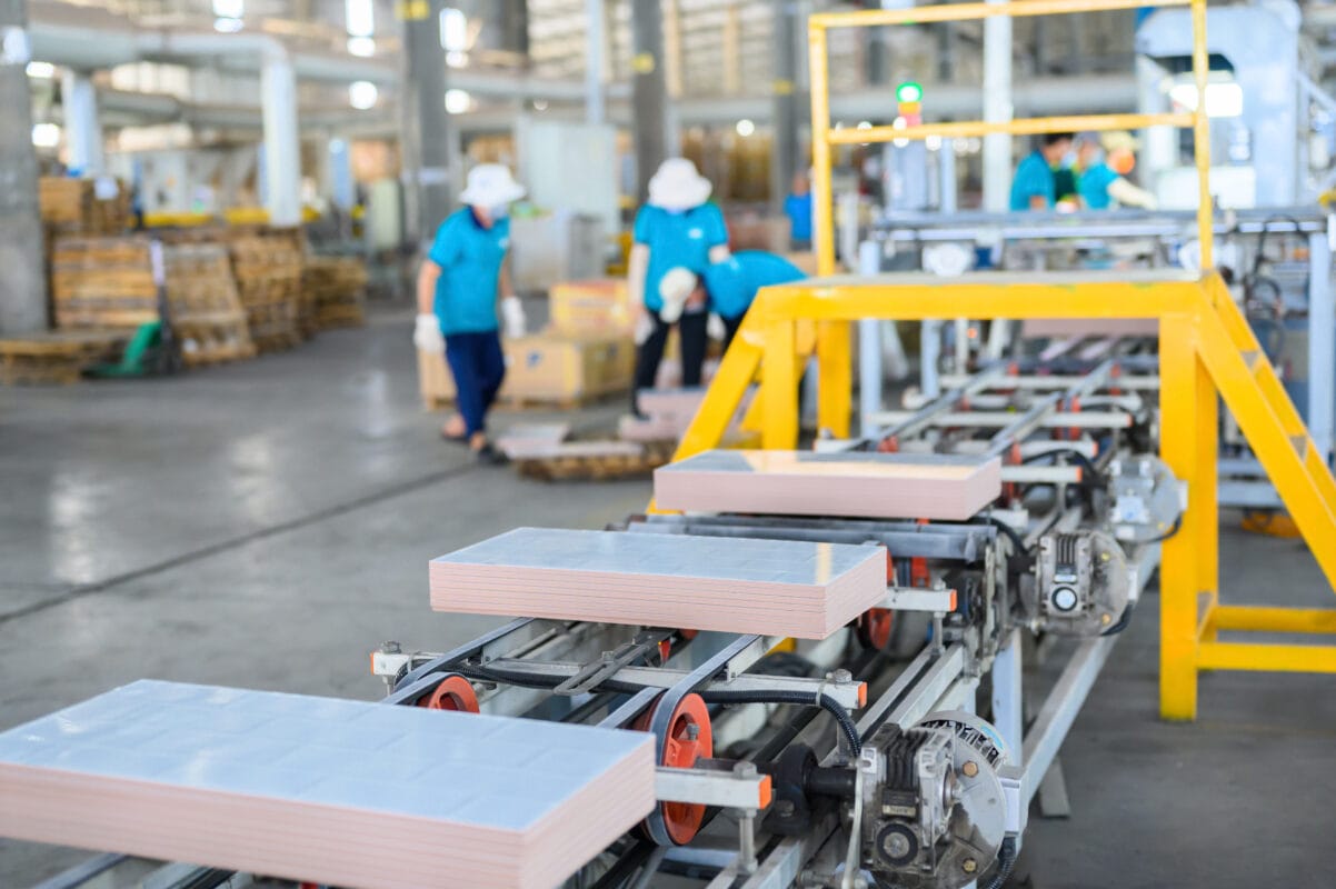 Công nghệ sản xuất gạch men hiện đại