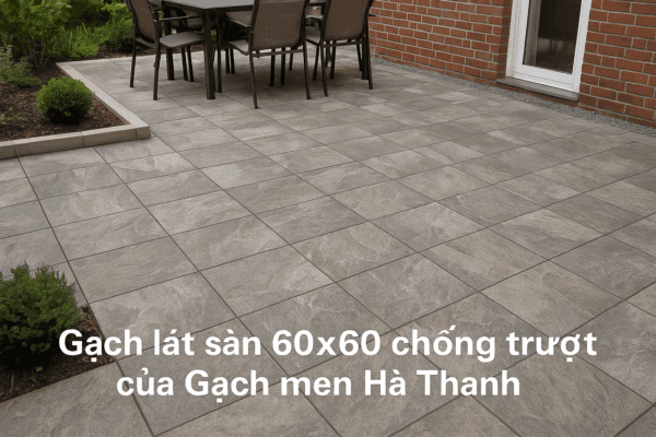 Gạch lát sân 60x60 chống trượt