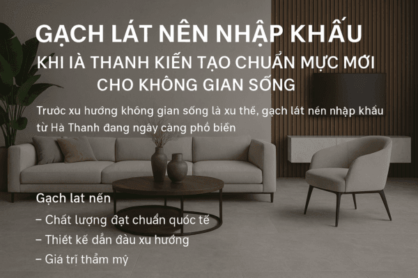 Gạch lát nền nhập khẩu