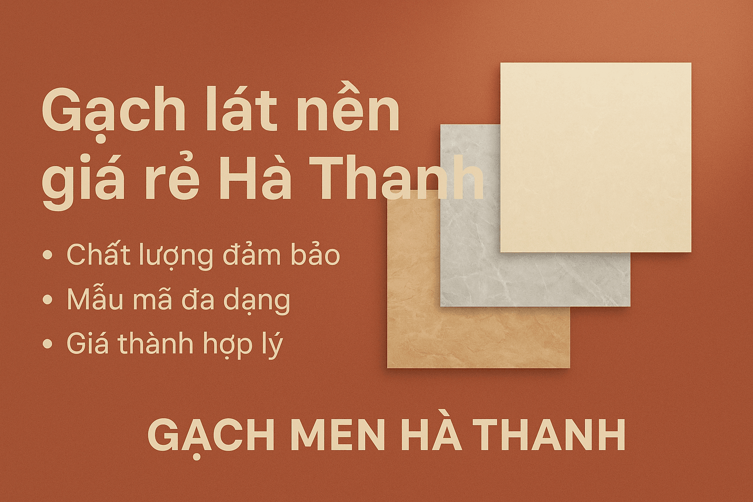 Gạch lát nền giá rẻ Hà Thanh