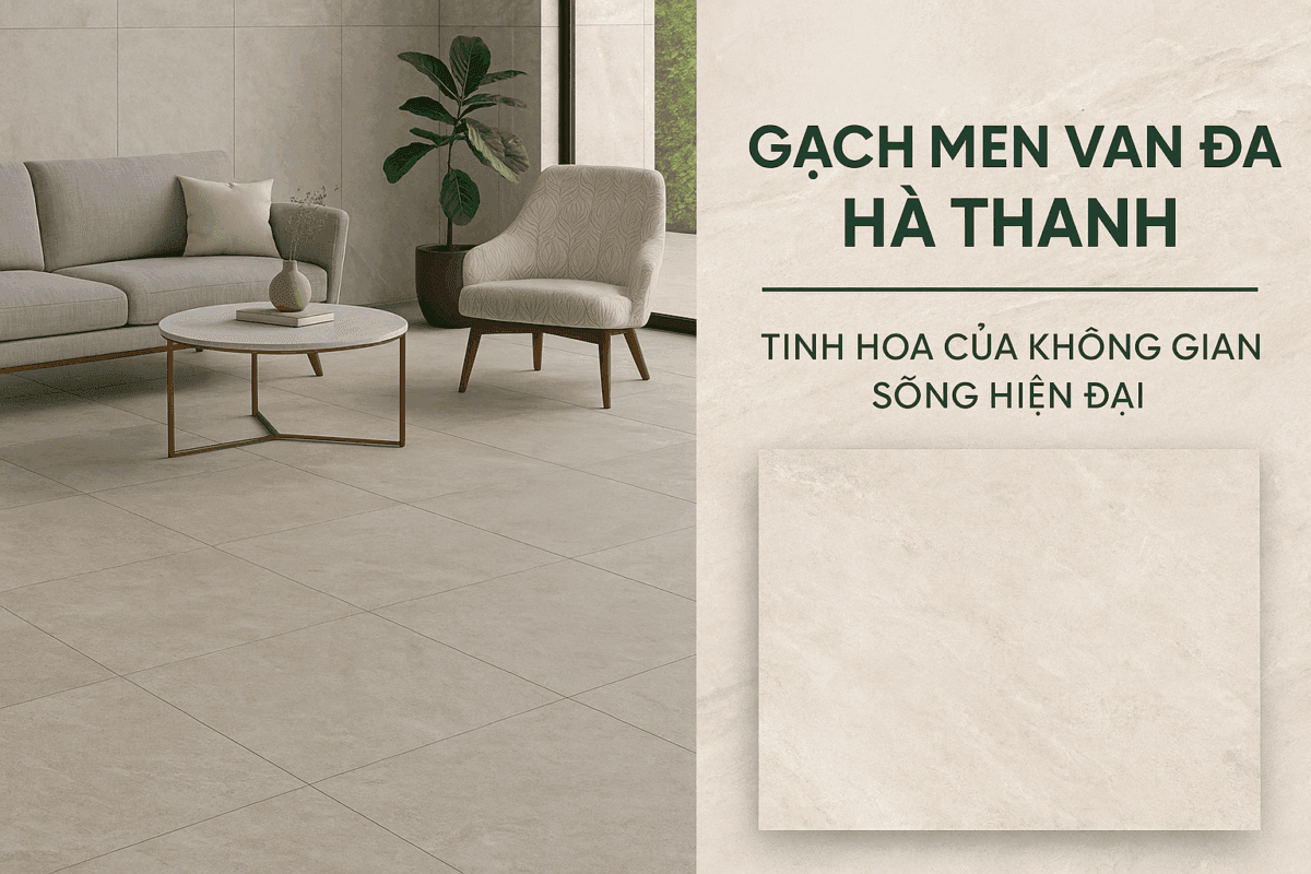 Gạch men vân đá