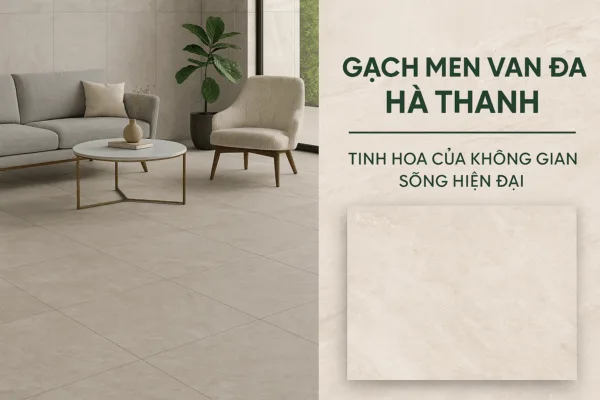 Gạch men vân đá