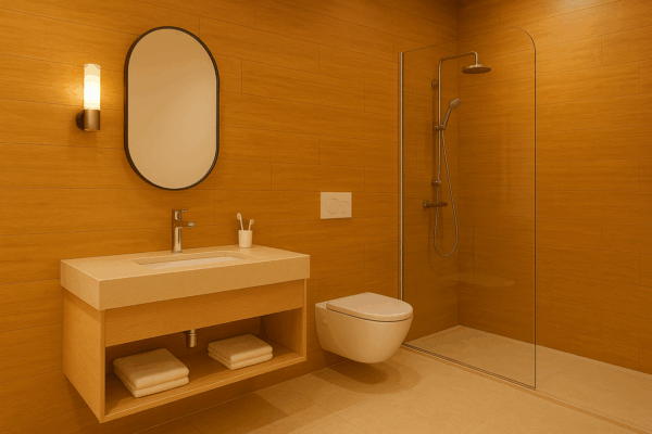 Gạch ốp tường vân gỗ